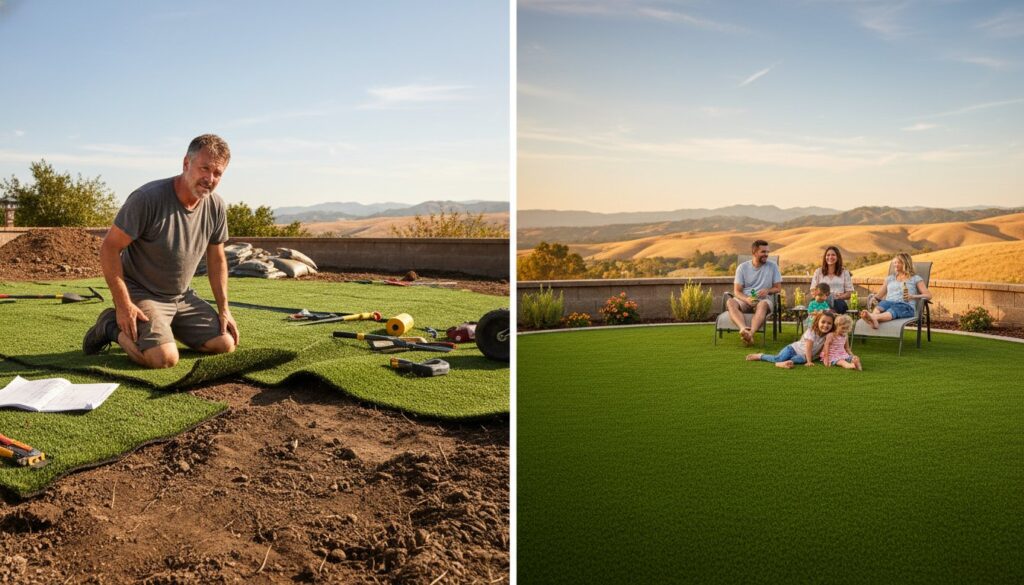 DIY Turf Installation vs. Professional Cost: A 2026 Homeowner’s Value Guide