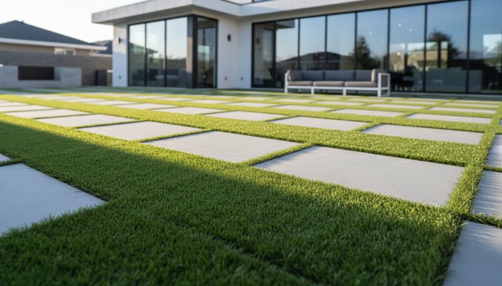 Integrating Pavers with Artificial Turf: The Professional Design and Engineering Guide