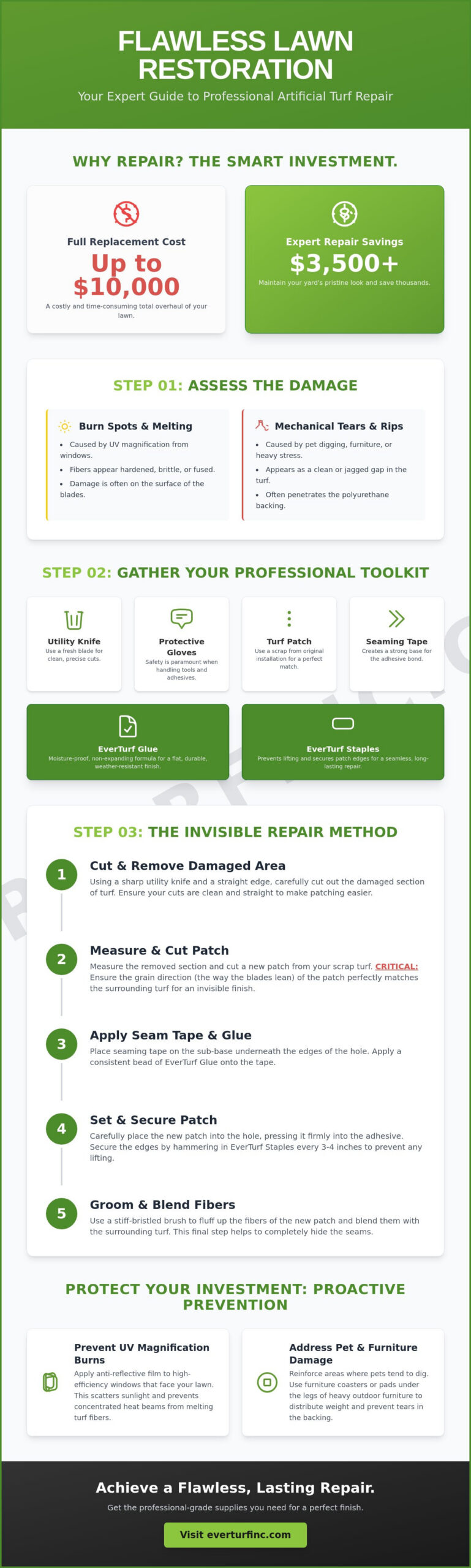 How to Repair a Hole in Artificial Turf: A Professional Restoration Guide (2026)