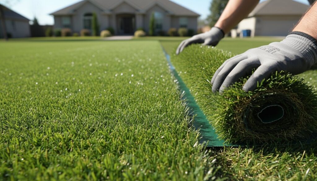 How to Properly Seam Artificial Turf Rolls for an Invisible Finish