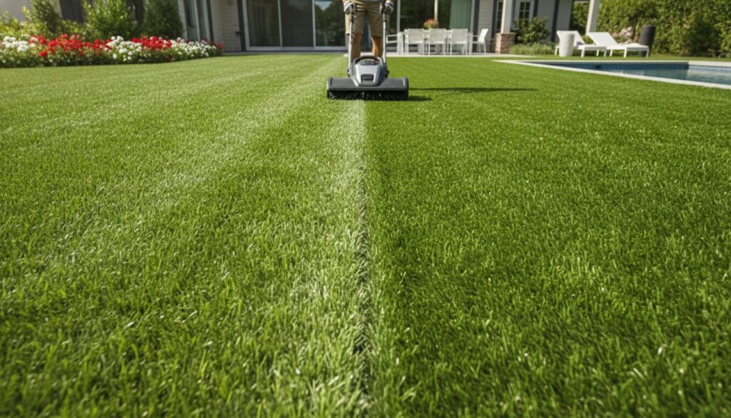 The Strategic Benefits of Using a Power Broom on Artificial Turf