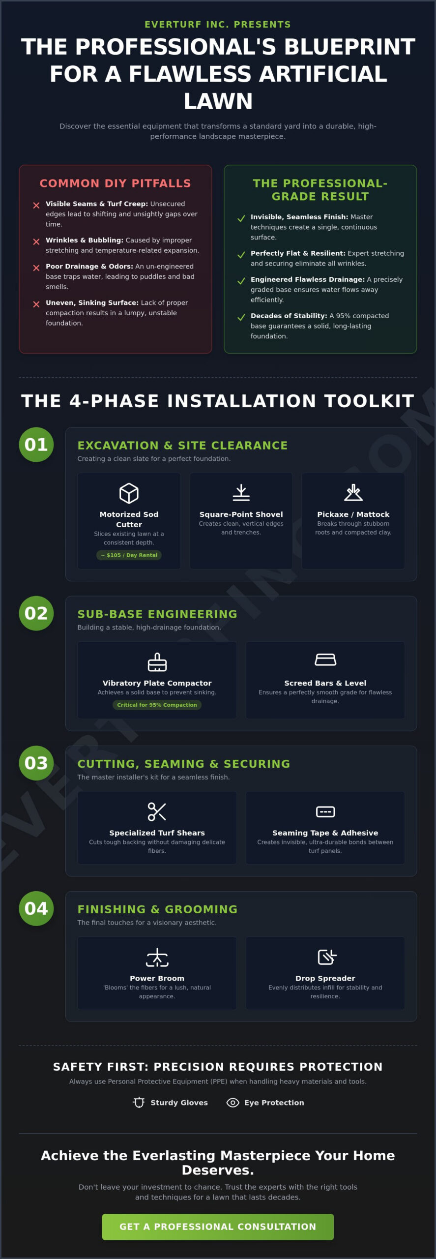 The Professional Toolkit for Artificial Grass Installation: Engineering an Everlasting Landscape