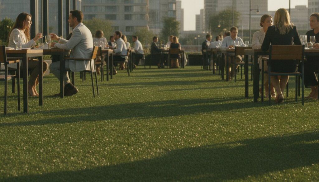 Artificial Grass for Outdoor Restaurant Patios: The 2026 Hospitality Design Guide