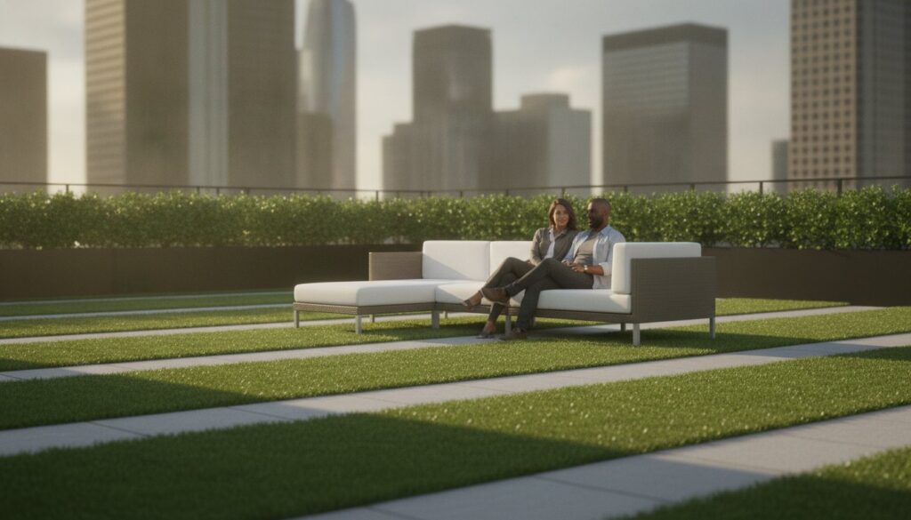 Artificial Grass for Rooftops & Decks: 2026 Design Guide