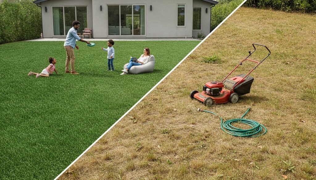 Artificial Grass vs. Real Grass Cost: The 2026 Comprehensive ROI Analysis