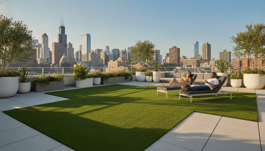 Artificial Grass for Rooftop Decks: 2026 Guide