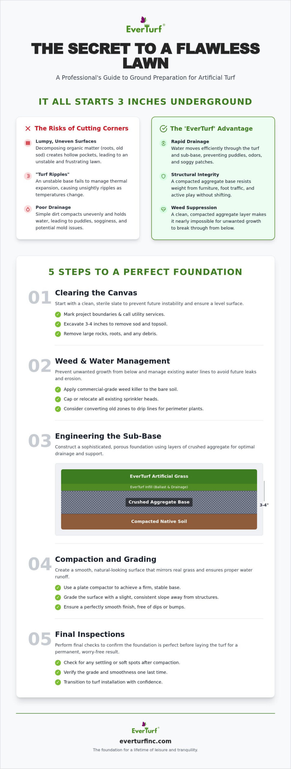 How to Prepare Ground for Artificial Turf