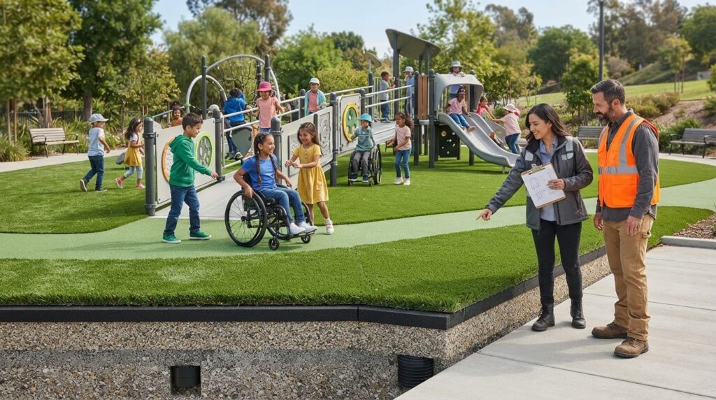 ADA-Compliant Playground Turf Requirements: A 2026 Guide
