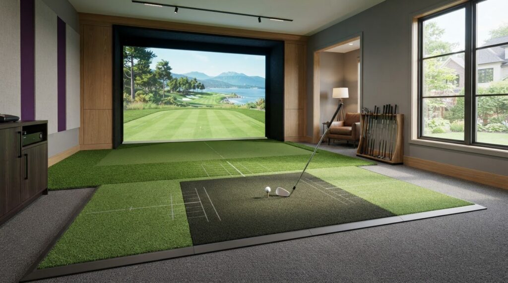 Indoor Golf Simulator Flooring Options: A Practical Buyer’s Guide